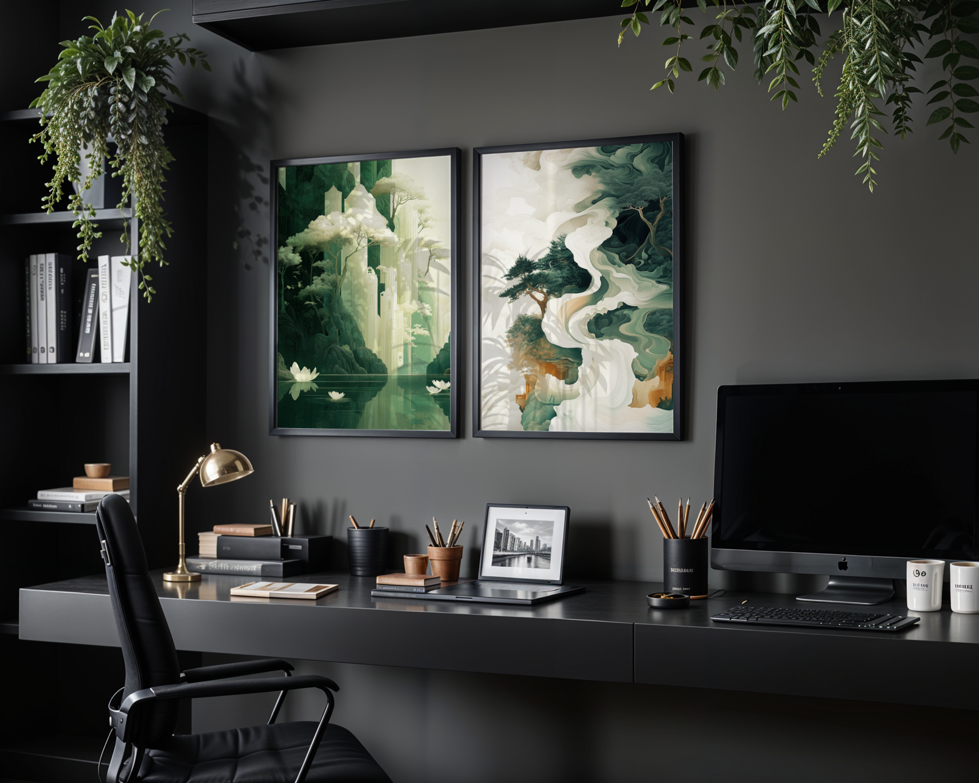 Bundle 2-pack Forest Serenity – Upptäck vårt Forest Serenity 2-pack posterbundle – en harmonisk och djup kollektion