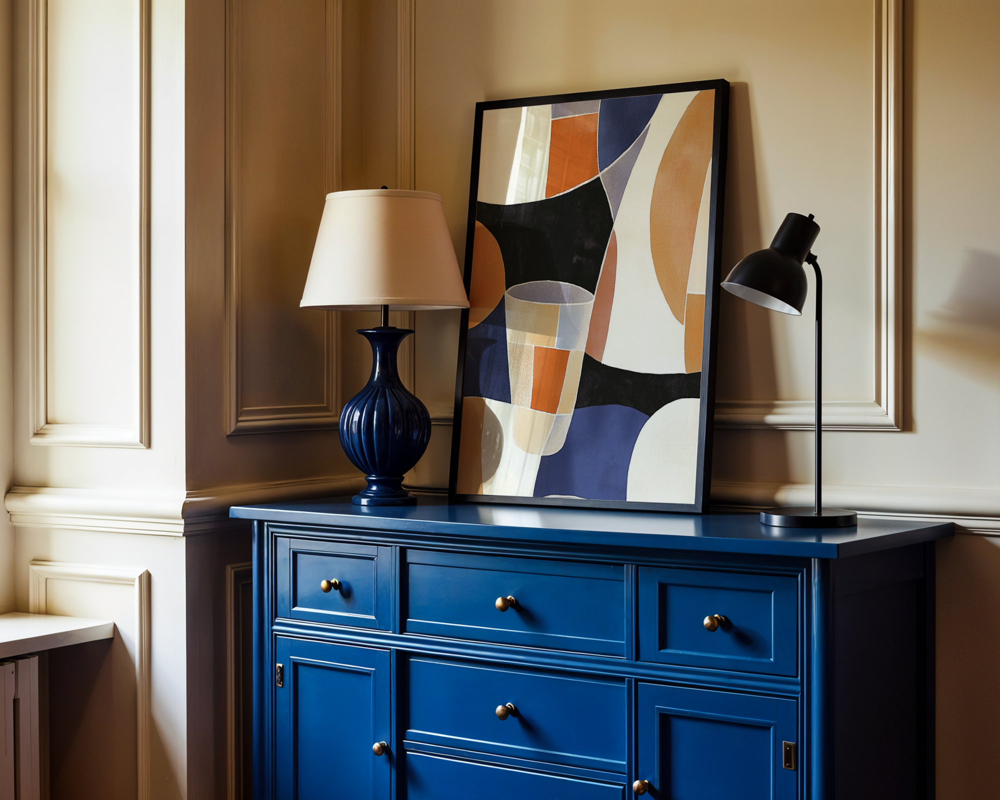 Abstract Shapes Poster – poster på vägg inredning