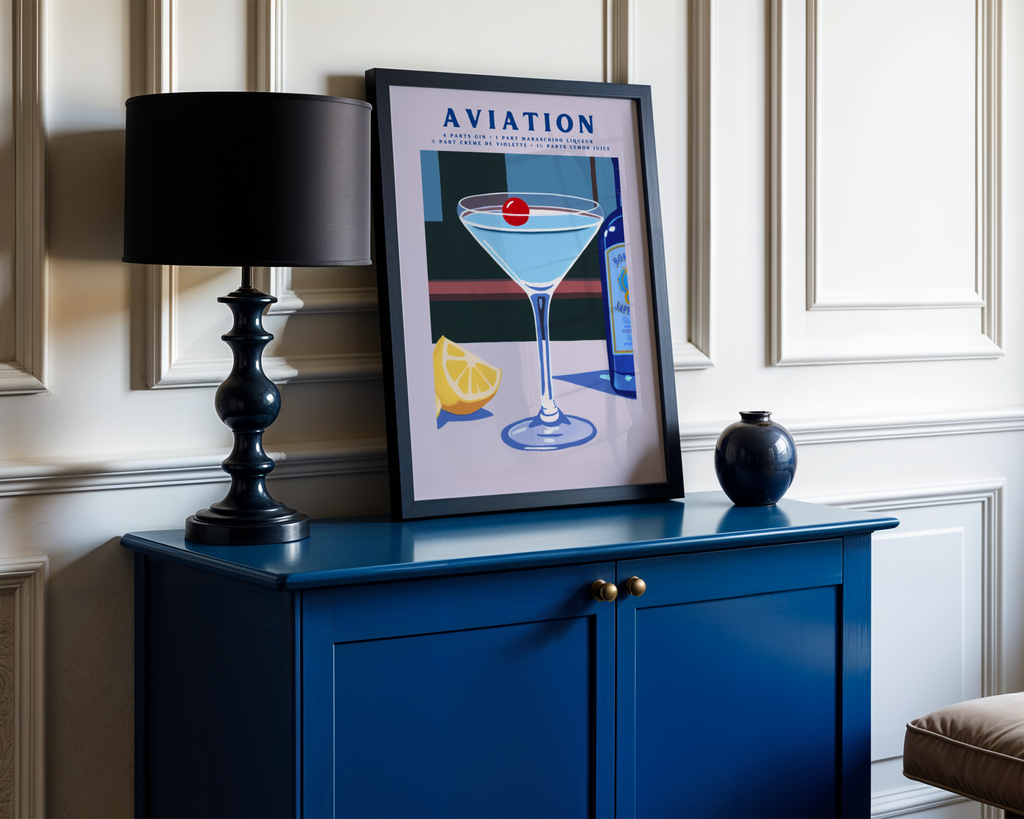 Aviation Drink Poster