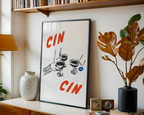 Cin Cin Wine Poster
