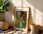 Van Gogh Vase With Daisies And Anemones Poster