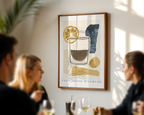UNE CARESSE D'AGRUME Drink Poster