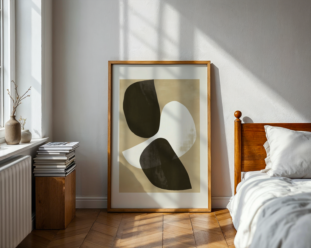 Minimal Abstract Shapes Poster – poster på vägg inredning