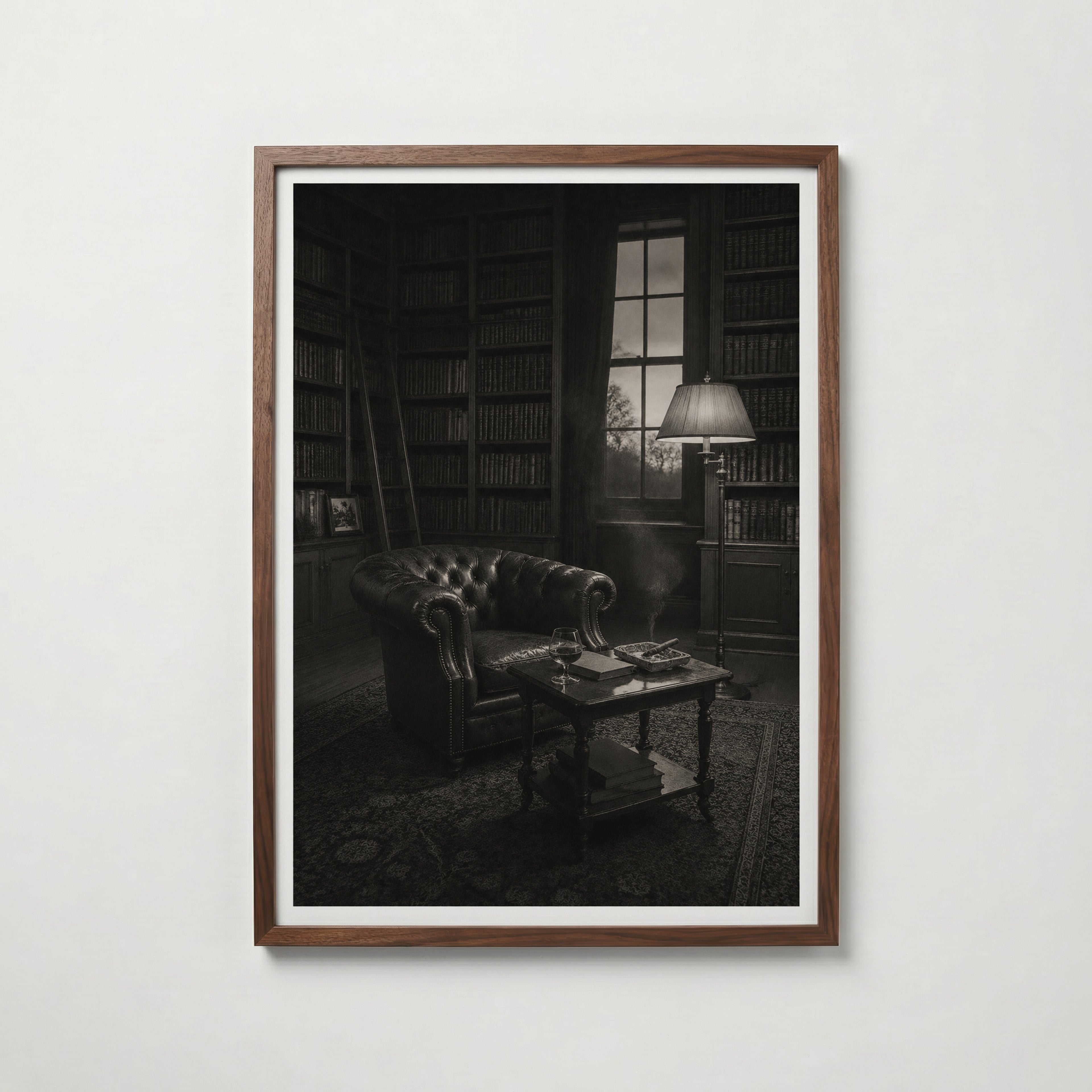 Gentleman's Library Poster