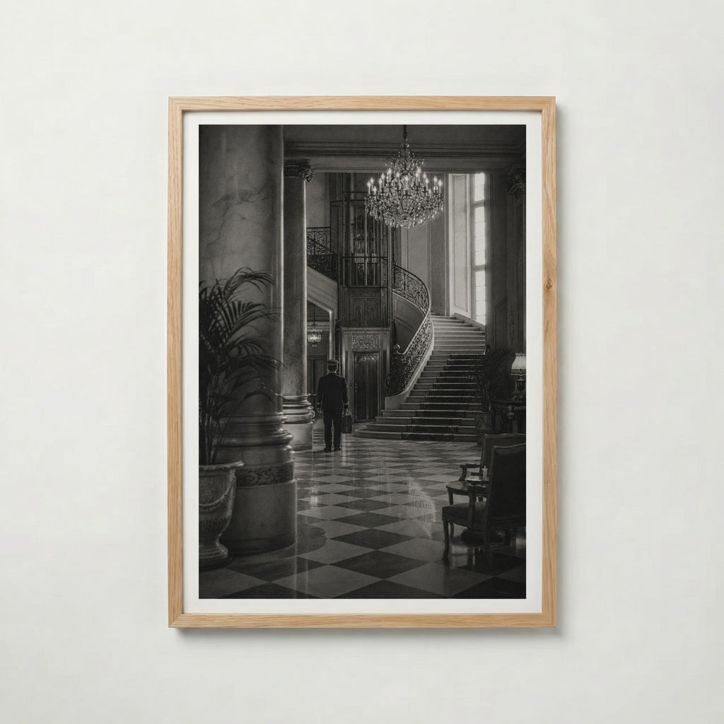 Grand Hotel Lobby Poster