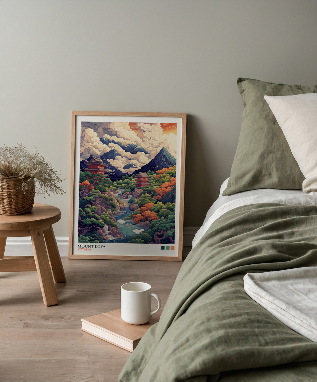 Mount Koya Poster – poster på vägg inredning