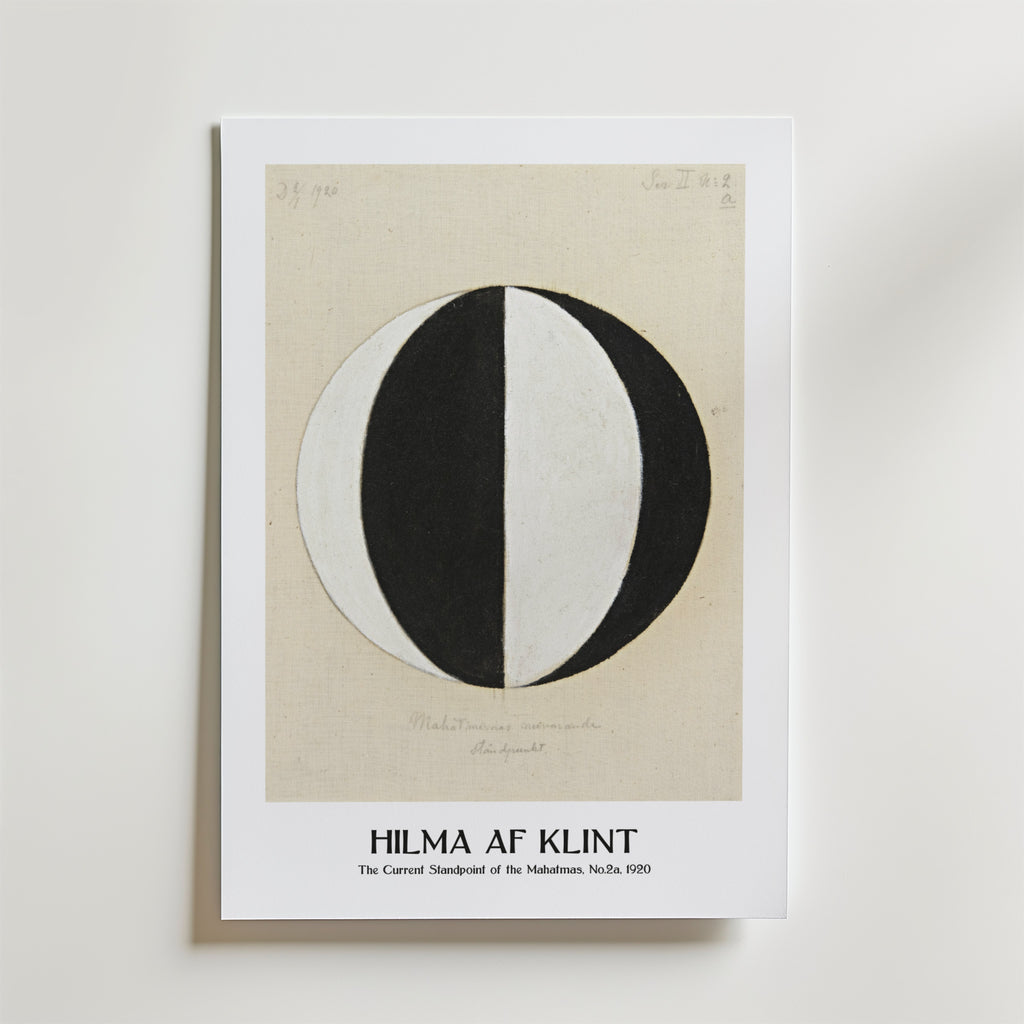 Hilma af Klint The Current Standpoint of the Mahatmas No.2a Poster