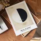 Hilma af Klint Buddhas Standpoint in the Earthly Life Poster – poster väggdekoration