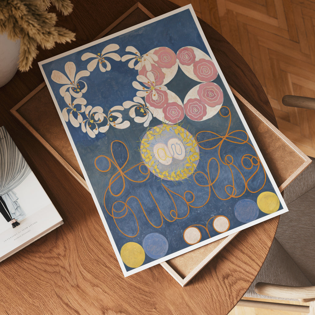 Hilma af Klint The Ten Largest Childhood Poster – poster väggdekoration
