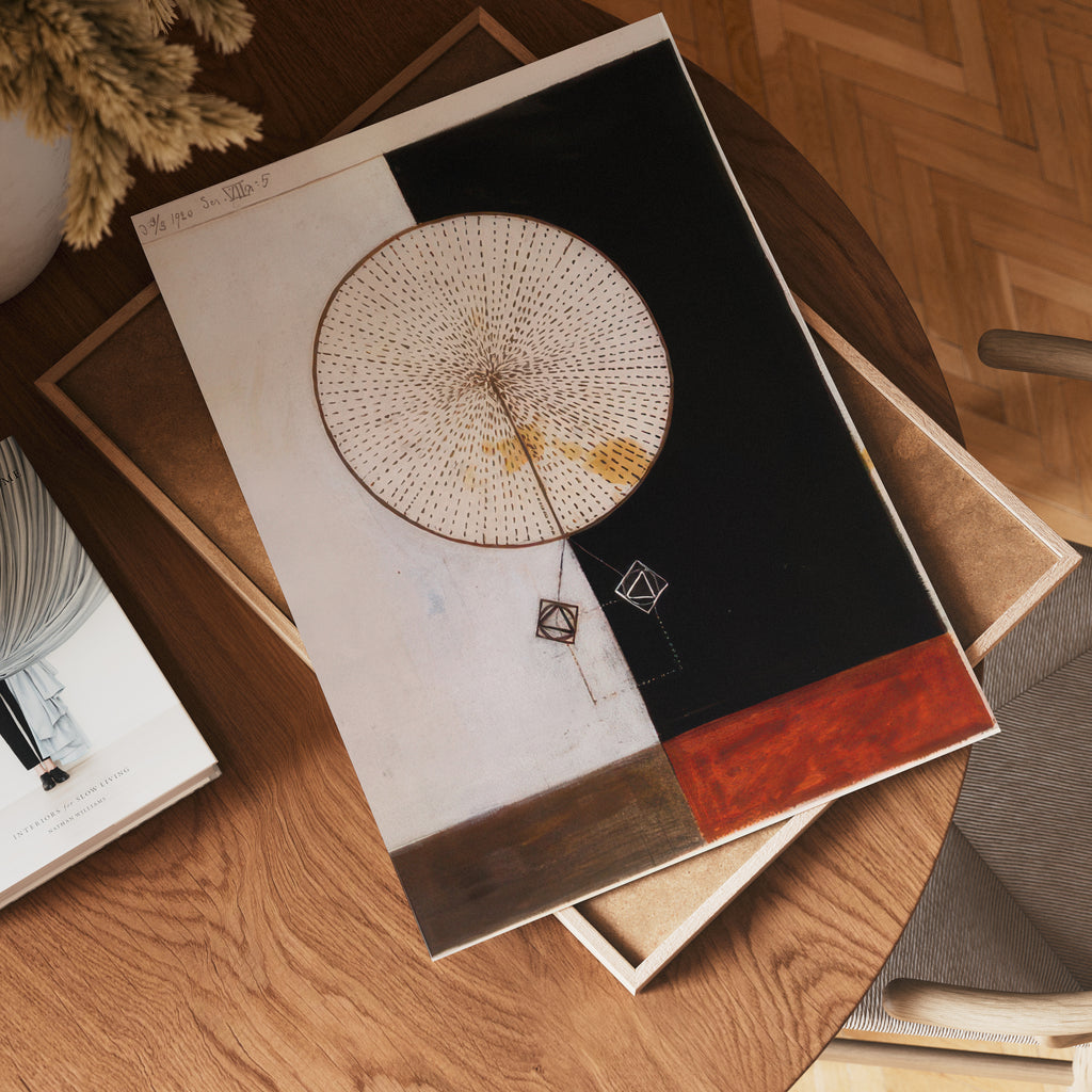 Hilma af Klint Geometry Poster – poster väggdekoration