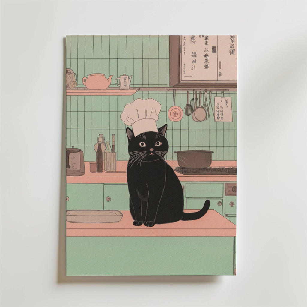 Chef Cat Poster