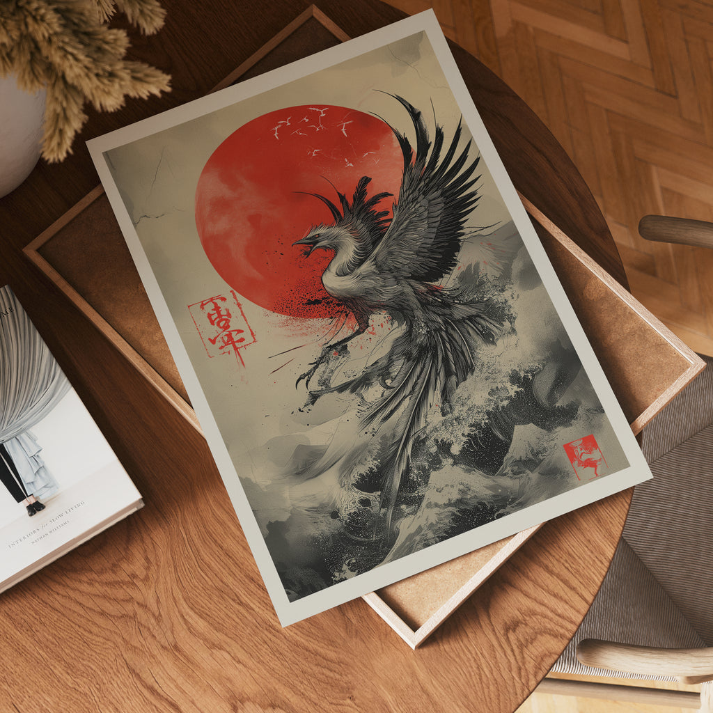 Japan Phoenix Poster