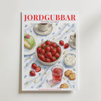 Svenska Jordgubbar Poster