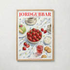 Svenska Jordgubbar Poster