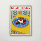 Kladdkaka Poster poster – väggdekoration för hemmet – köp hos Bozetto