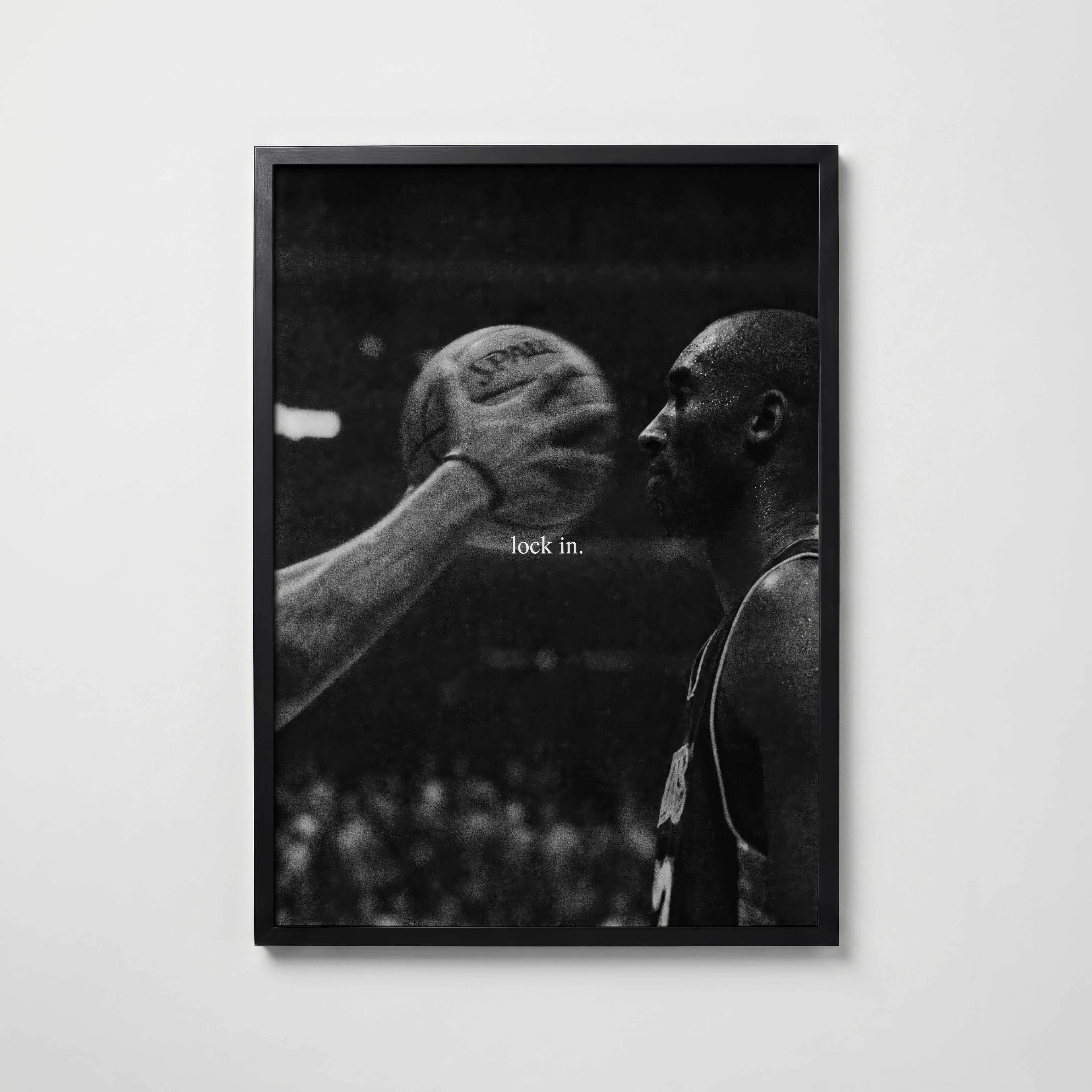 Kobe Bryant Lock In – köp enkelt hos Bozetto konsttryck i hög kvalitet i hög kvalitet