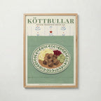 Köttbullar Poster affisch – köp poster online – Bozetto väggdekoration