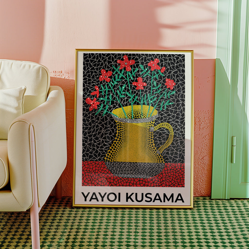 Yayoi Kusama Petal Rhythm Poster