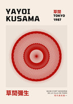 Yayoi Kusama Abstract No. 2 Poster