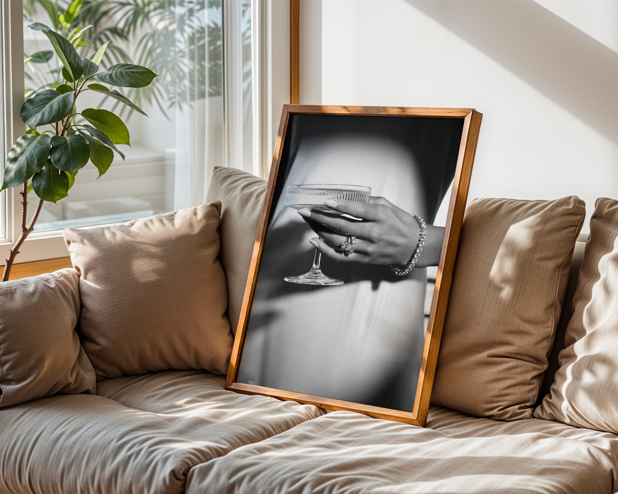 Champagne Elegance No.2 Poster