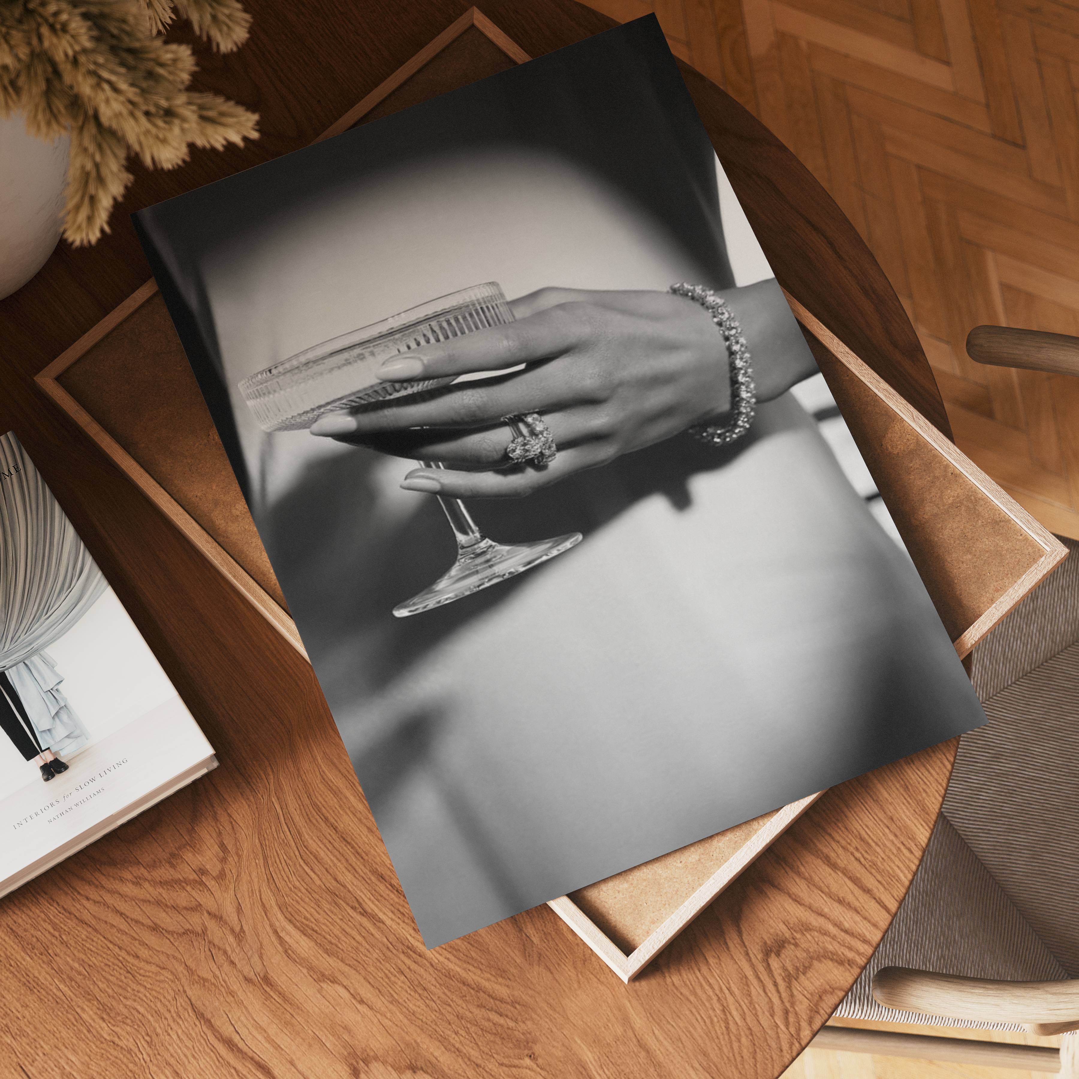 Champagne Elegance No.2 Poster