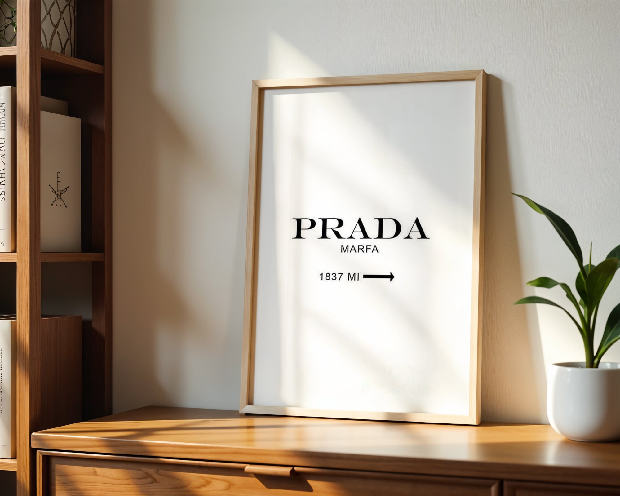 Prada Marfa Poster