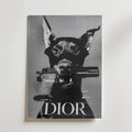 Dior Doberman Poster
