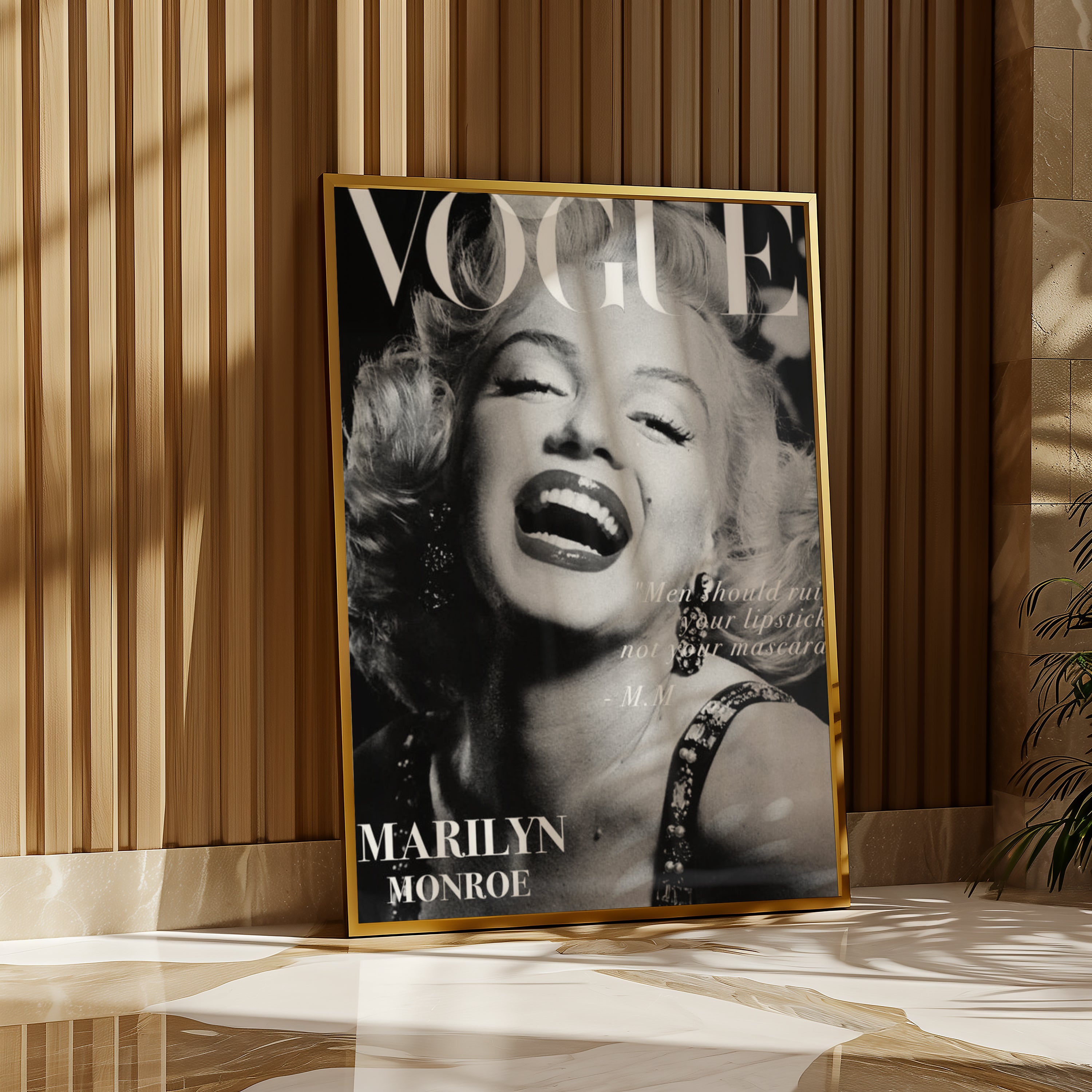 Marilyn Vogue Poster