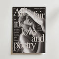 All’s Fair in Love and Poetry – stilfullt konsttryck från Bozetto, tryckt på matt finpapper