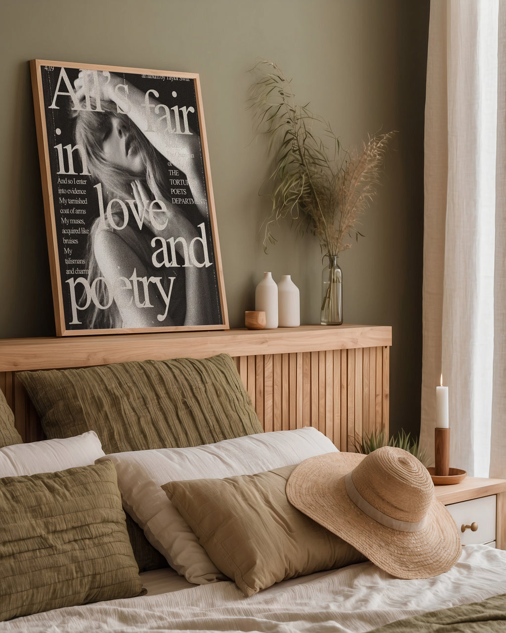 All’s Fair in Love and Poetry Poster – poster väggdekoration