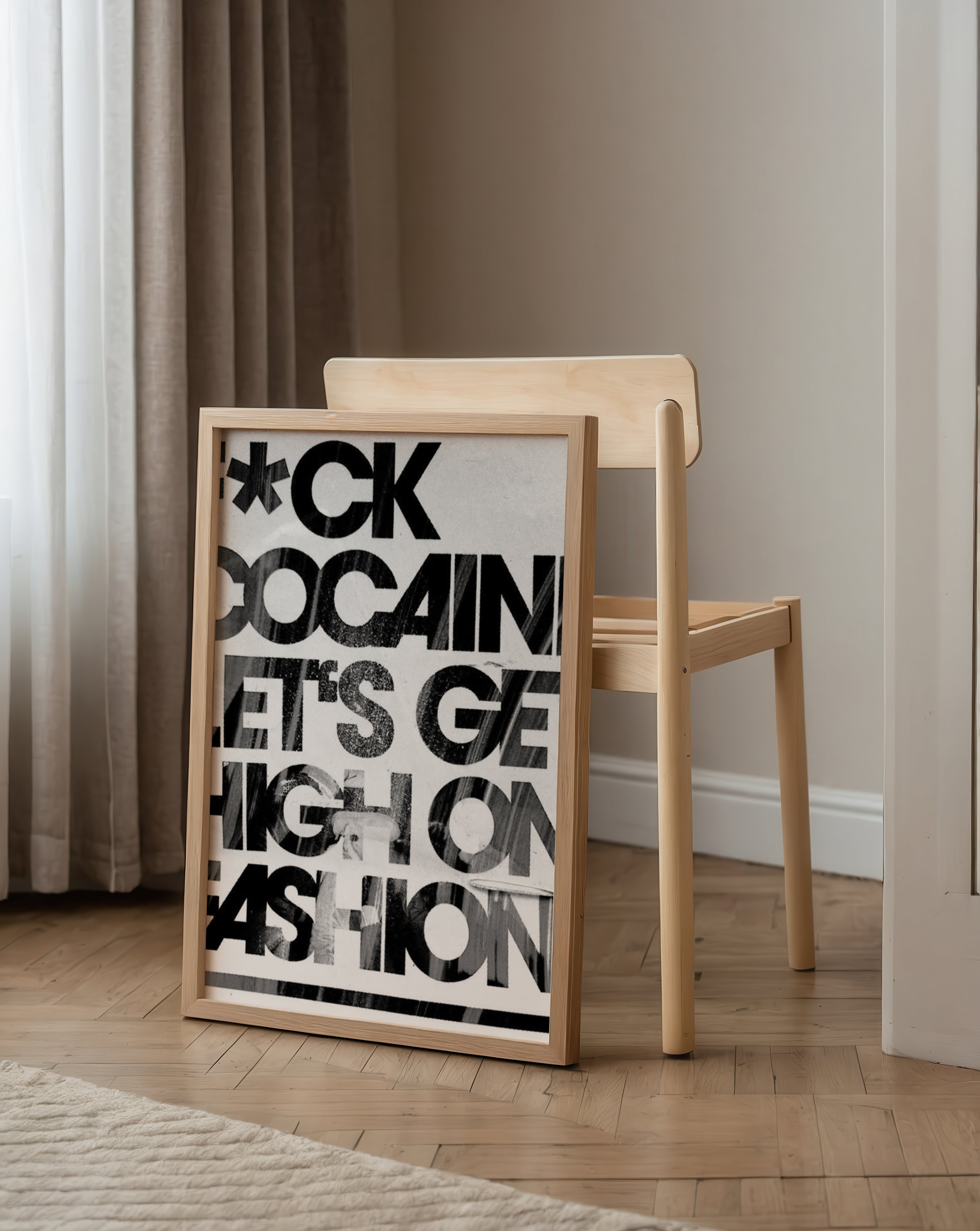 High on Fashion Poster