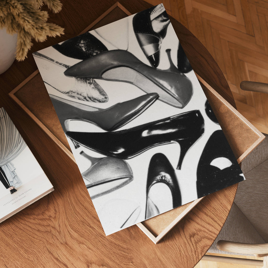 Stiletto Muse – affisch med snyggt motiv, köp enkelt hos Bozetto i flera storlekar