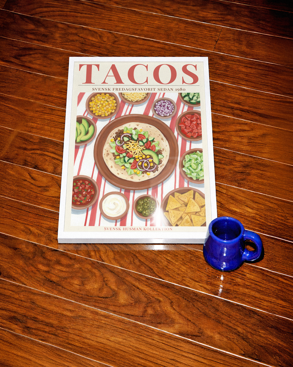 Tacos Fredag Poster affisch – köp poster online – Bozetto väggdekoration