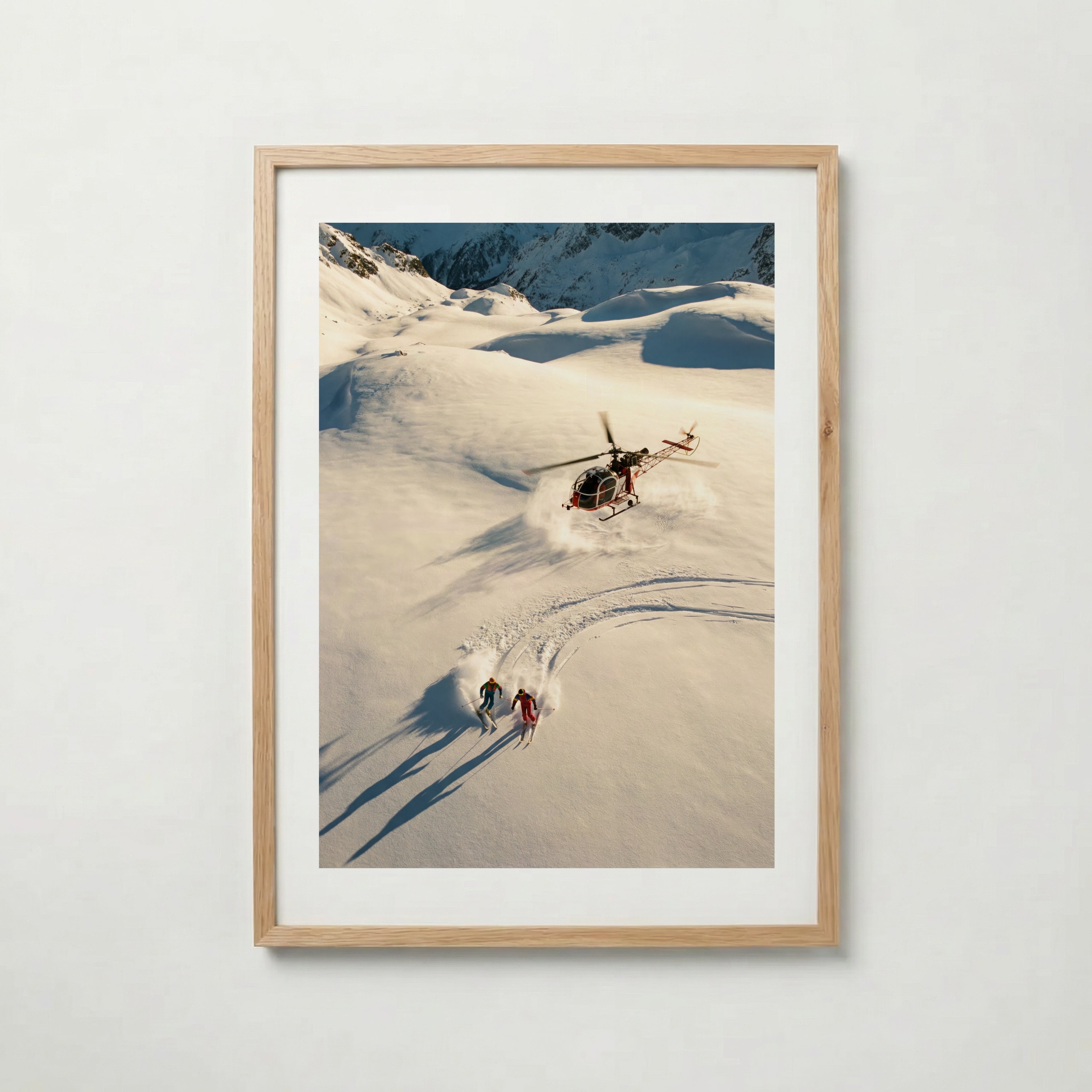 Alpine Pursuit Prestige – köp enkelt hos Bozetto konsttryck i hög kvalitet i hög kvalitet