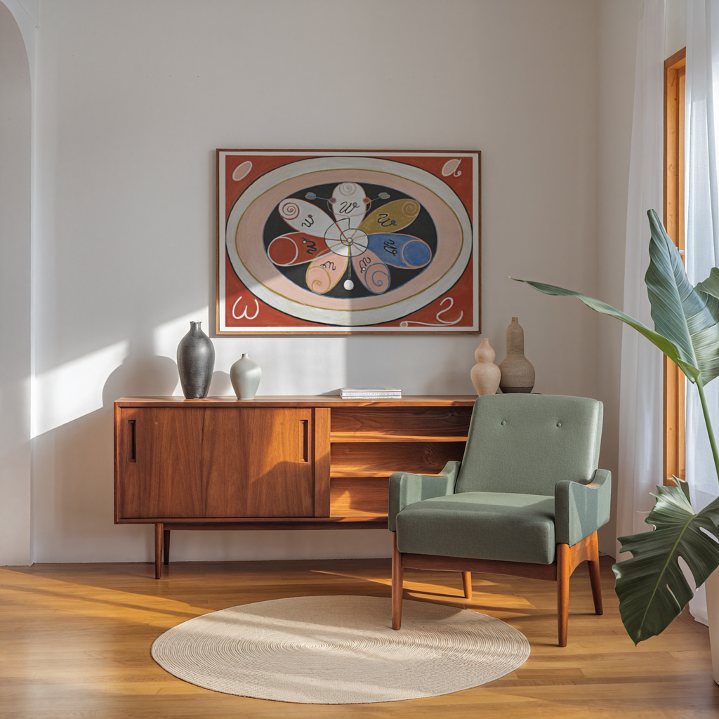 Hilma af Klint Cosmic Harmony Poster – poster på vägg inredning