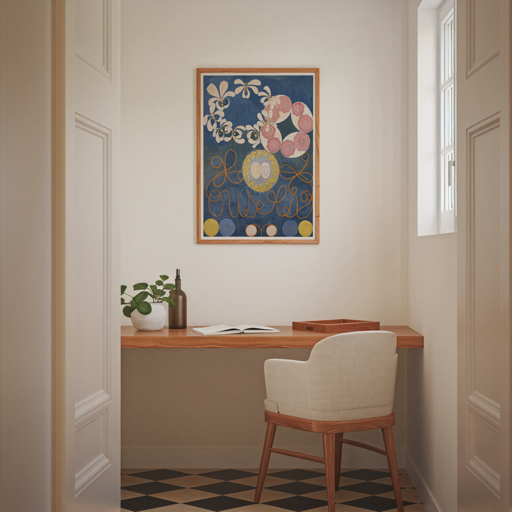 Hilma af Klint The Ten Largest Childhood Poster – poster på vägg inredning