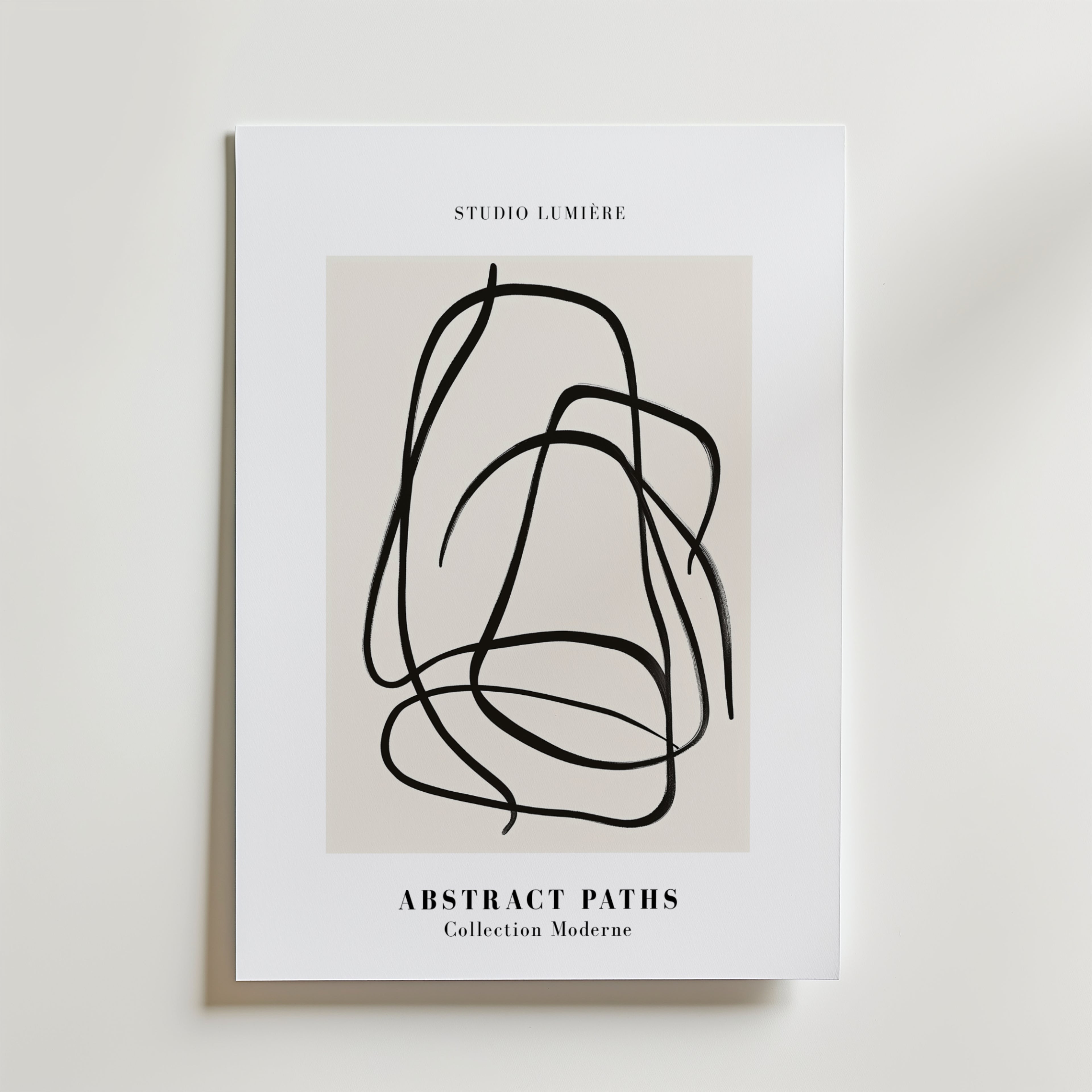 Fluid Lines Poster
