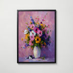 Quiet Bloom Companion Poster – köp affisch till hemmet – Bozetto väggdekoration