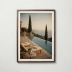 Riviera Infinity Pool Poster