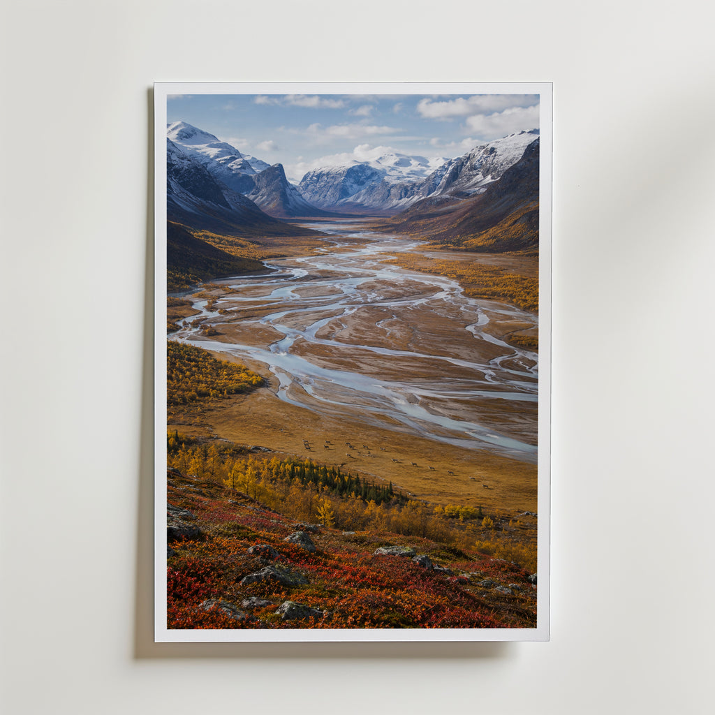 Sarek River Valley Poster