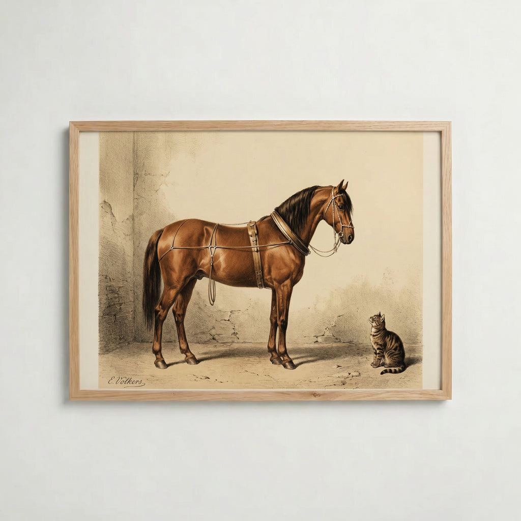 Stable Companions Poster i rumskomposition med ekram