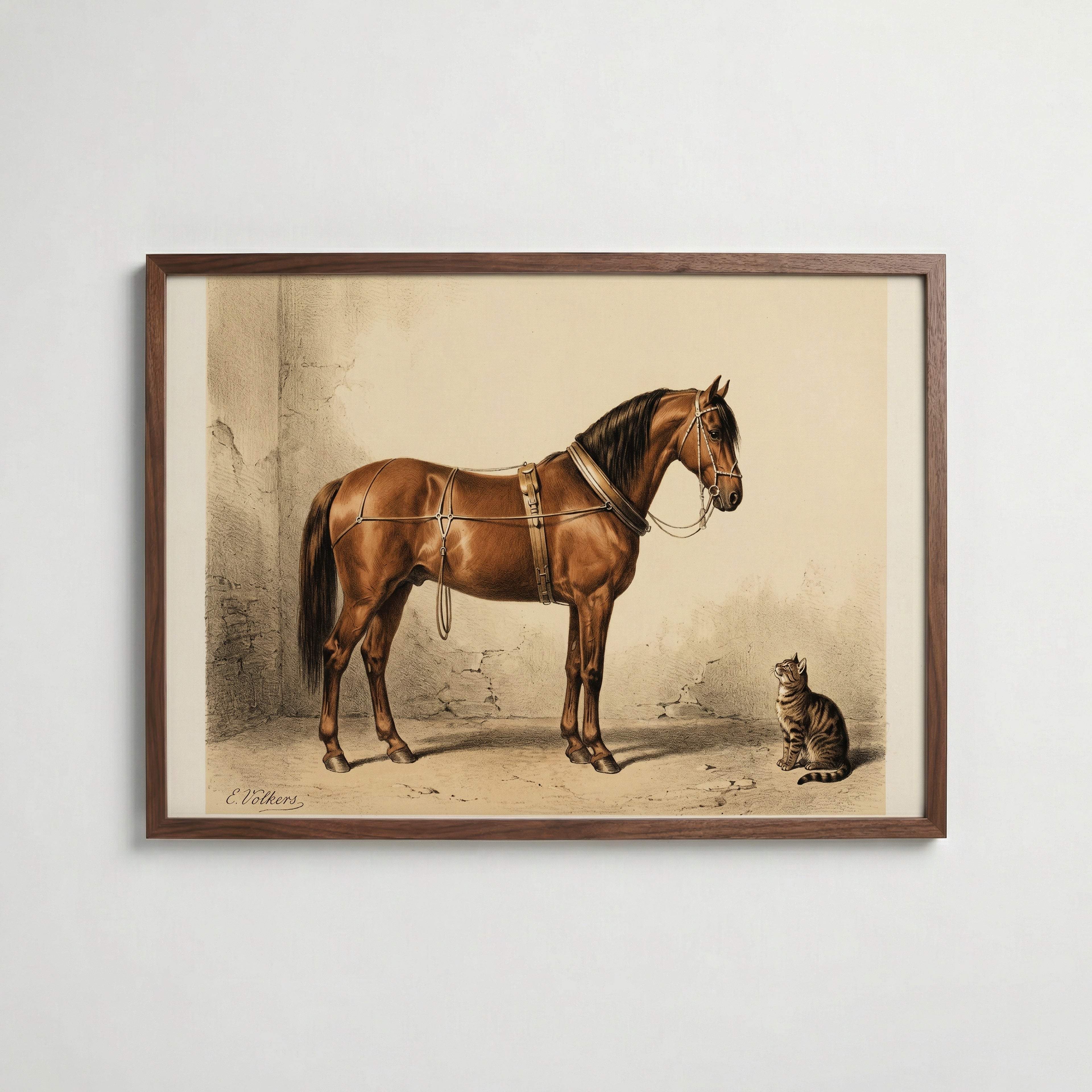 Stable Companions Poster i hemmiljö