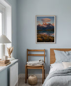 Torres del Paine at Dawn Poster