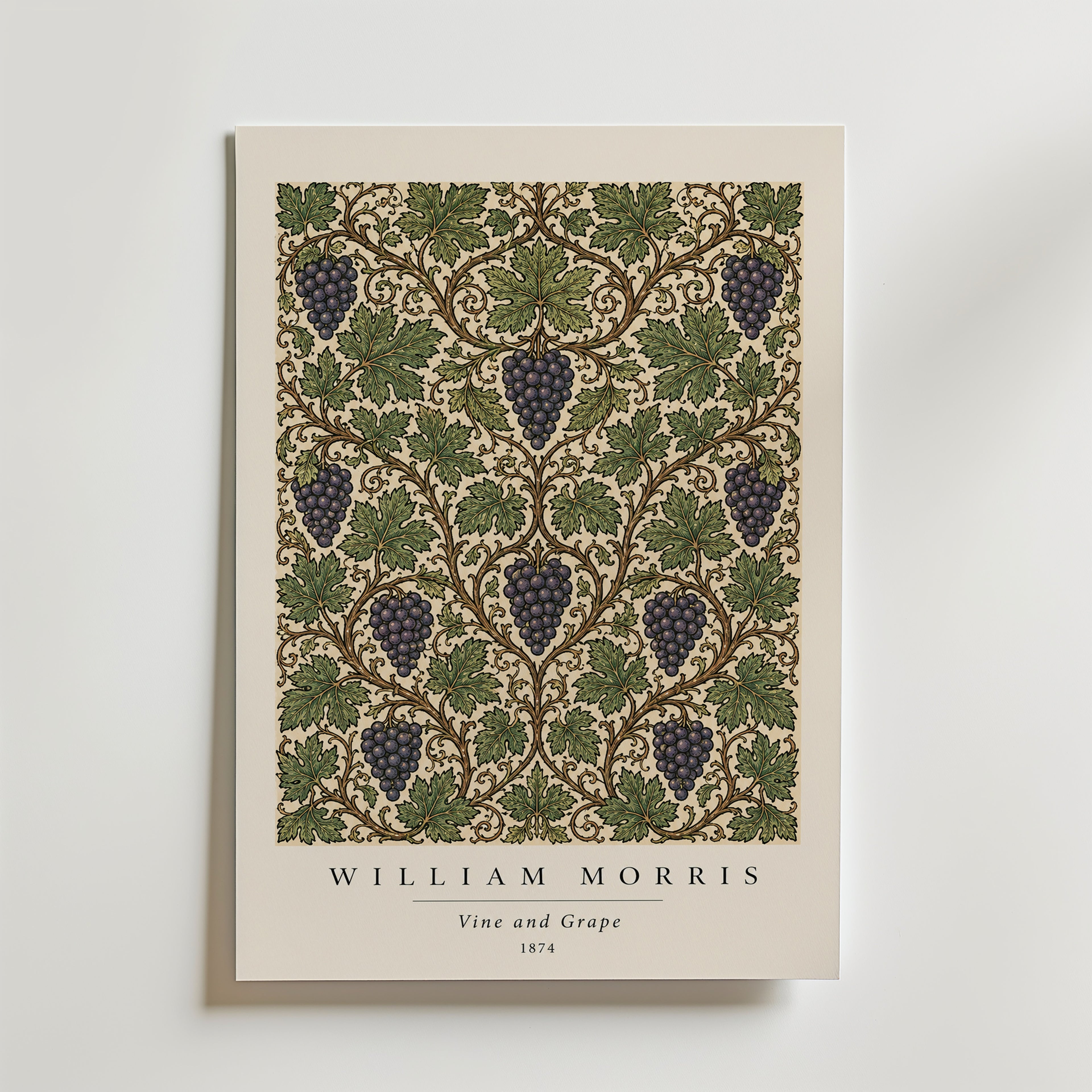 Vine and Grape William Morris Poster