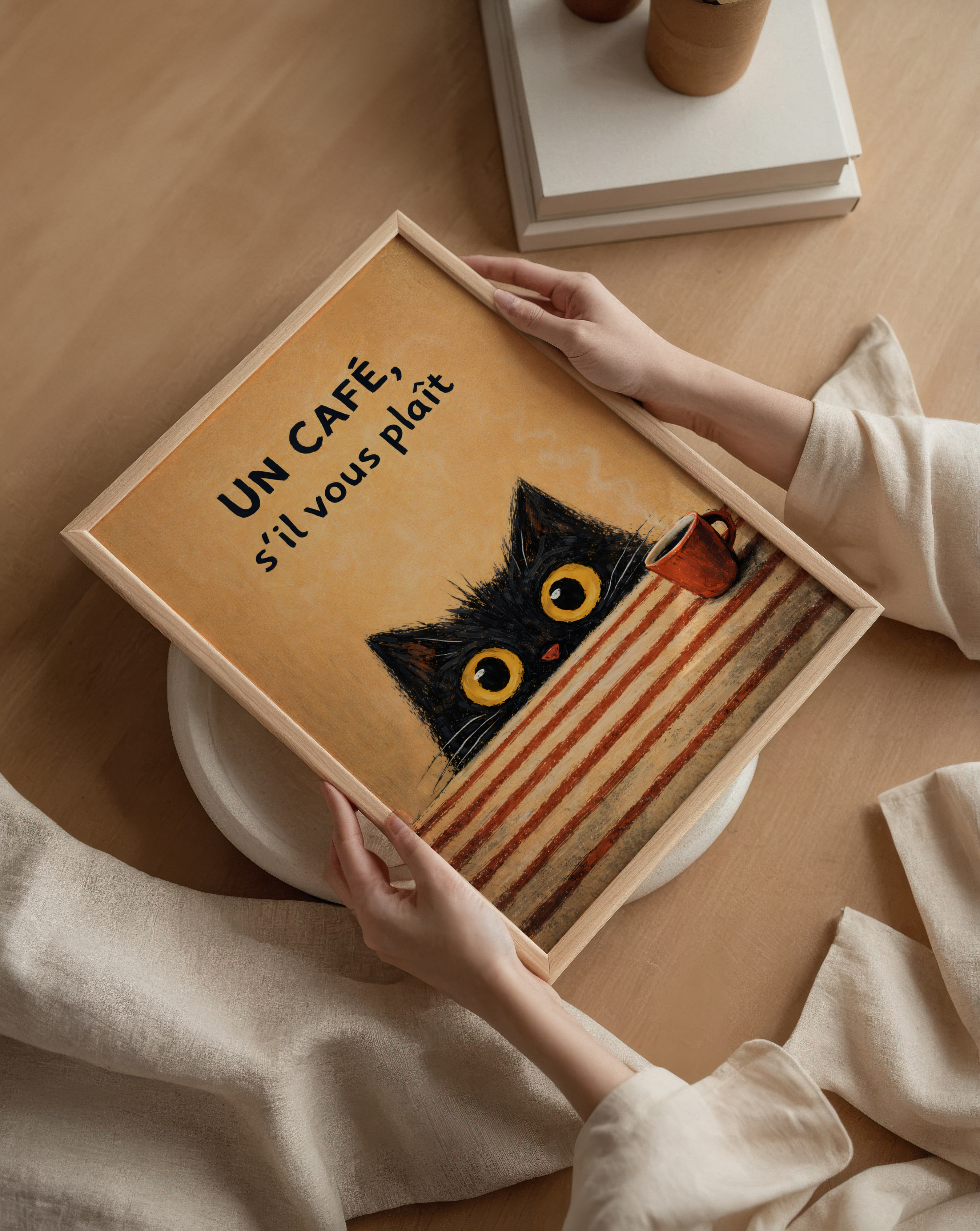 Un Café, S’il Vous Plaît Poster