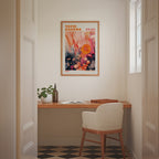 Yayoi Kusama Coral Bloom Reverie Poster