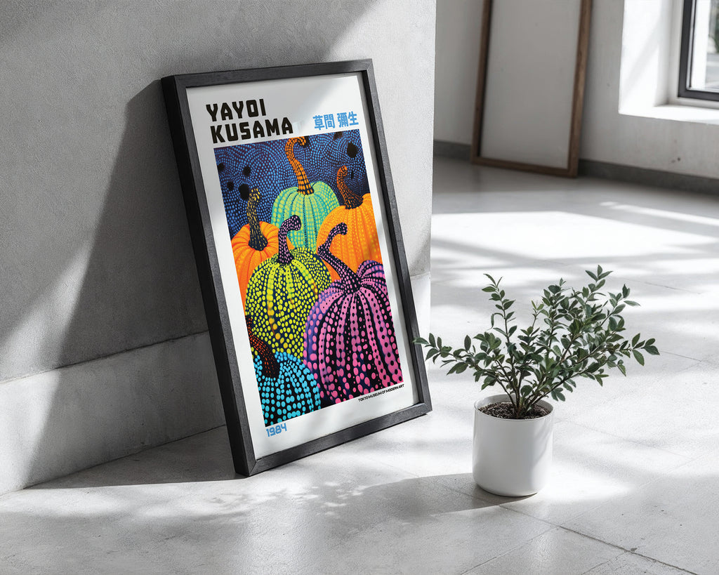 Yayoi Kusama Festival of Pumpkins Poster