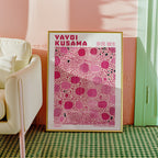 Yayoi Kusama Pink Mosaic Poster
