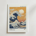 Bundle 2-pack Hokusai Wave Duo – poster på vägg inredning
