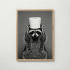Bathroom Raccoon Poster – ekram
